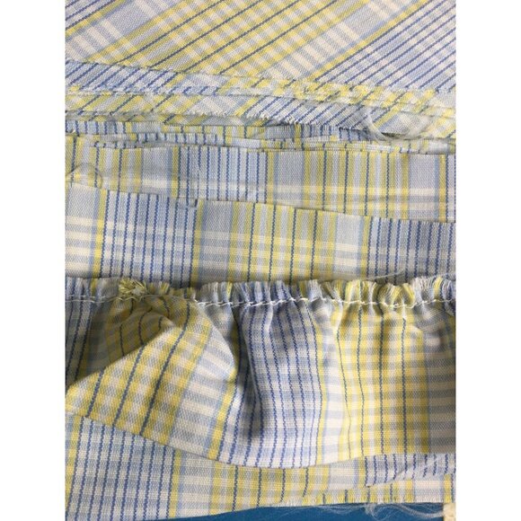 Vintage Fabric Strips Over 20 yards handmade for DIY Ruffle Crafting Sewing - Picture 2 of 4